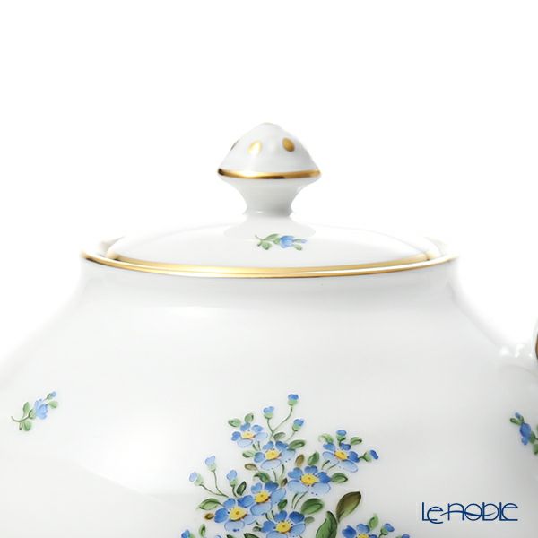 アウガルテン（AUGARTEN） 忘れな草 （6690） ティーポット（S） 0.6L（001シューベルトシェイプ）