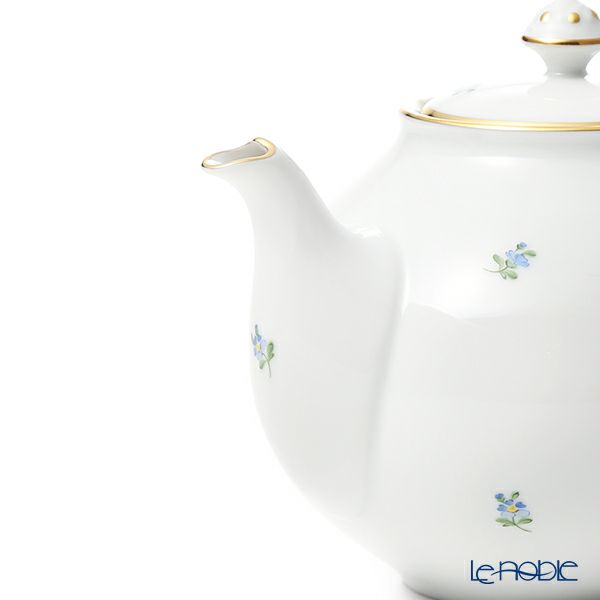 アウガルテン（AUGARTEN） 忘れな草 （6690） ティーポット（S） 0.6L（001シューベルトシェイプ）