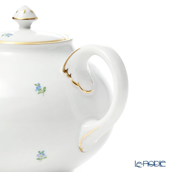 アウガルテン（AUGARTEN） 忘れな草 （6690） ティーポット（S） 0.6L（001シューベルトシェイプ）