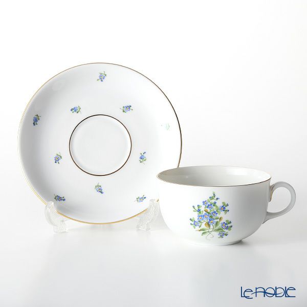 アウガルテン（AUGARTEN） 忘れな草（6690） ティーカップ＆ソーサー（L） 0.25L（001）