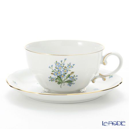 アウガルテン（AUGARTEN） 忘れな草（6690） ティーカップ＆ソーサー 250ml（062）