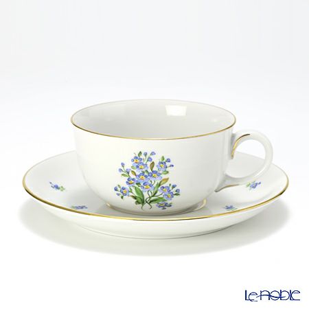 アウガルテン（AUGARTEN） 忘れな草（6690） ティーカップ＆ソーサー（S） 200ml（001）