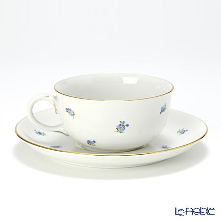 アウガルテン（AUGARTEN） 忘れな草（6690） ティーカップ＆ソーサー（S） 200ml（001）