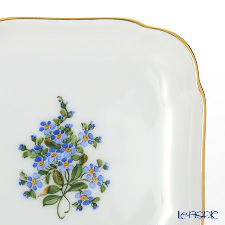 アウガルテン（AUGARTEN） 忘れな草（6690） スクエアディッシュ 9×9cm（110）