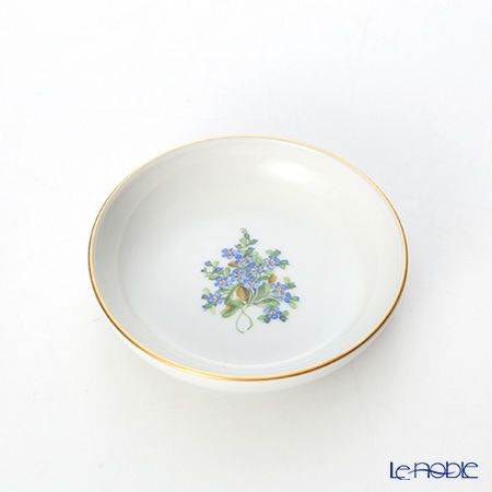 アウガルテン（AUGARTEN） 忘れな草（6690） ラウンドディッシュ 9cm（069）