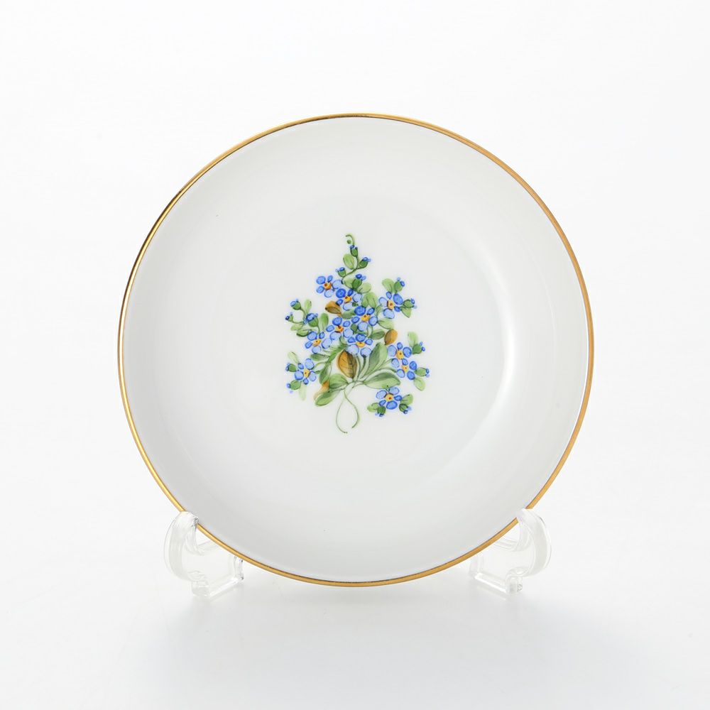 アウガルテン（AUGARTEN） 忘れな草（6690） ラウンドディッシュ 9cm（069）