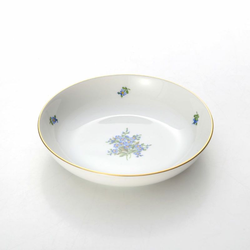 アウガルテン（AUGARTEN） 忘れな草（6690） ラウンドディッシュ 12.5cm（069）