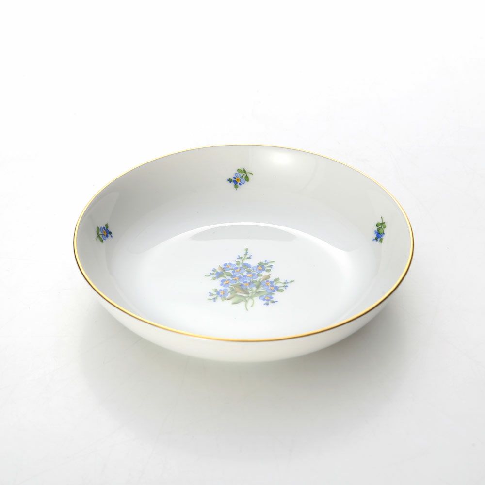 アウガルテン（AUGARTEN） 忘れな草（6690） ラウンドディッシュ 12.5cm（069）