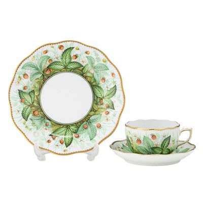 ヘレンド ヘレンド（HEREND） ヴィクトリア・花と蝶 モカカップ＆ソーサー