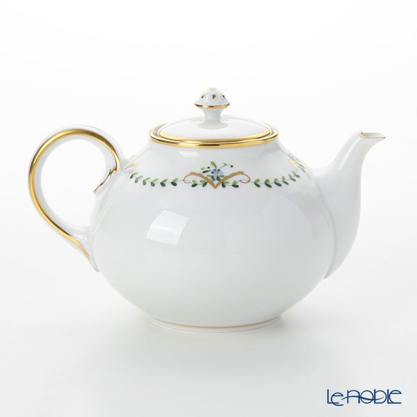 アウガルテン（AUGARTEN） ビーダーマイヤーガーランド（6701） ティーポット 600ml（001シューベルトシェイプ）