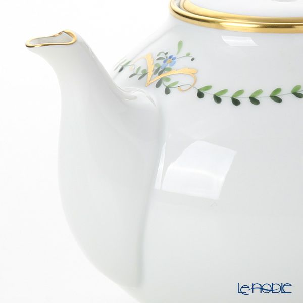 アウガルテン（AUGARTEN） ビーダーマイヤーガーランド（6701） ティーポット 600ml（001シューベルトシェイプ）