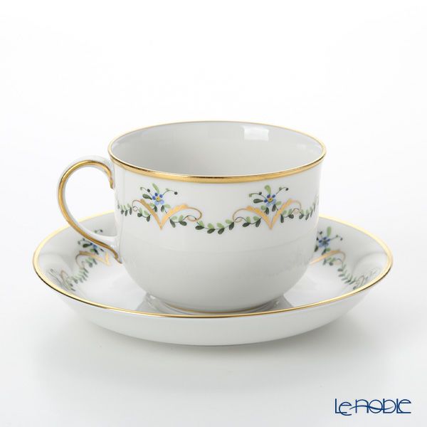 アウガルテン（AUGARTEN） ビーダーマイヤーガーランド（6701） コーヒーカップ＆ソーサー 200ml