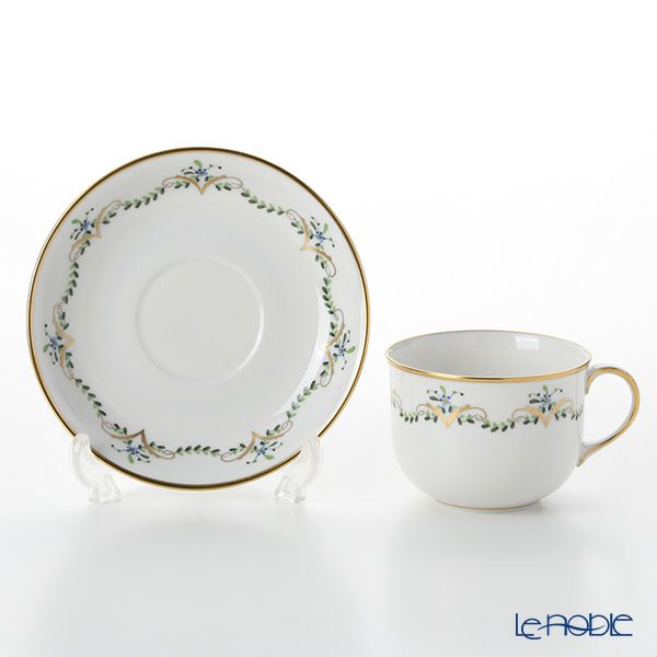 アウガルテン（AUGARTEN） ビーダーマイヤーガーランド（6701） コーヒーカップ＆ソーサー 200ml