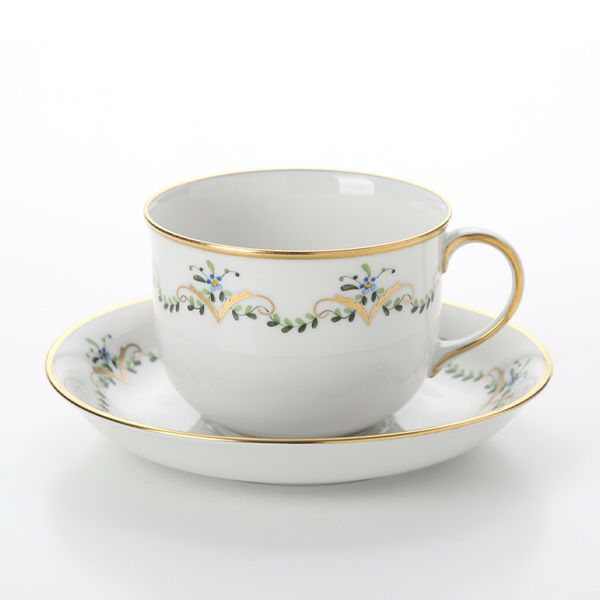 アウガルテン（AUGARTEN） ビーダーマイヤーガーランド（6701） コーヒーカップ＆ソーサー 200ml