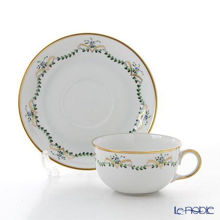 アウガルテン（AUGARTEN） ビーダーマイヤーガーランド（6701） ティーカップ＆ソーサー（S） 200ml（001）