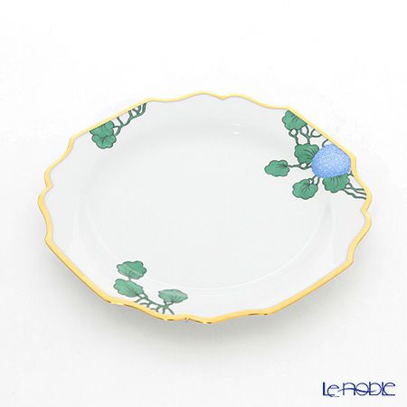 アウガルテン（AUGARTEN） ハイドランジア（アジサイ）（6703） プレート 20cm（114ヴェルヴェデーレシェイプ）