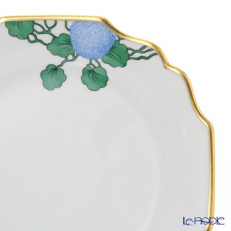 アウガルテン（AUGARTEN） ハイドランジア（アジサイ）（6703） プレート 20cm（114ヴェルヴェデーレシェイプ）