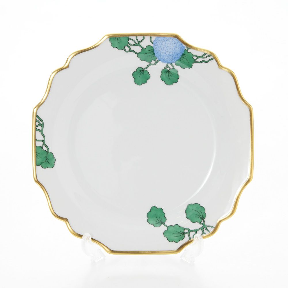 アウガルテン（AUGARTEN） ハイドランジア（アジサイ）（6703） プレート 20cm（114ヴェルヴェデーレシェイプ）