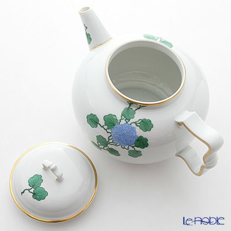 アウガルテン（AUGARTEN） ハイドランジア（アジサイ）（6703） ティーポット（L） 1.5L（114ヴェルヴェデーレシェイプ）