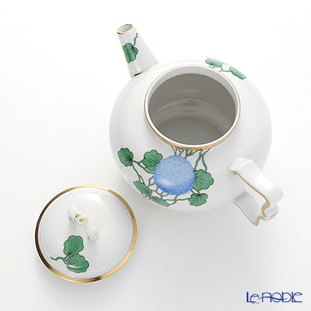 アウガルテン（AUGARTEN） ハイドランジア（アジサイ）（6703） ティーポット（S） 750ml（114ヴェルヴェデーレシェイプ）