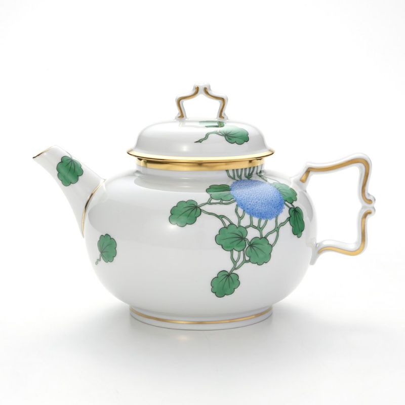 アウガルテン（AUGARTEN） ハイドランジア（アジサイ）（6703） ティーポット（S） 750ml（114ヴェルヴェデーレシェイプ）