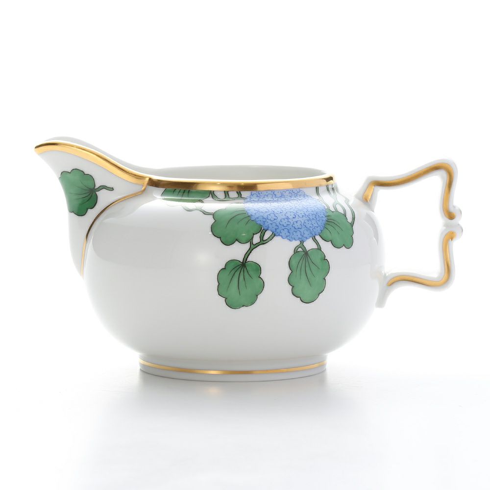 アウガルテン（AUGARTEN） ハイドランジア（アジサイ）（6703） クリーマー（紅茶用） 300ml（114ヴェルヴェデーレシェイプ）