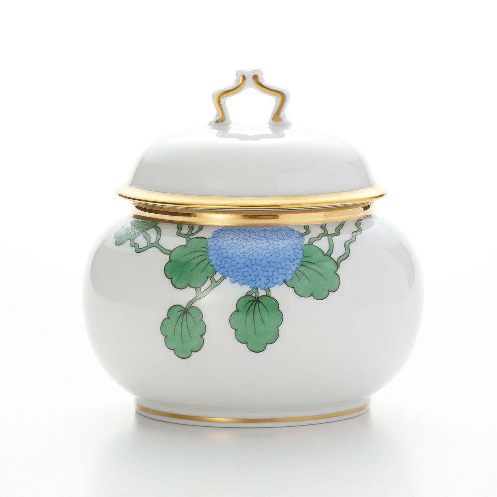 アウガルテン（AUGARTEN） ハイドランジア（アジサイ）（6703） シュガー 250ml（114ヴェルヴェデーレシェイプ）