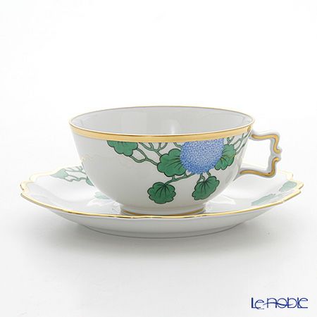 アウガルテン（AUGARTEN） ハイドランジア（アジサイ）（6703） ティーカップ＆ソーサー 200ml（114ヴェルヴェデーレシェイプ）