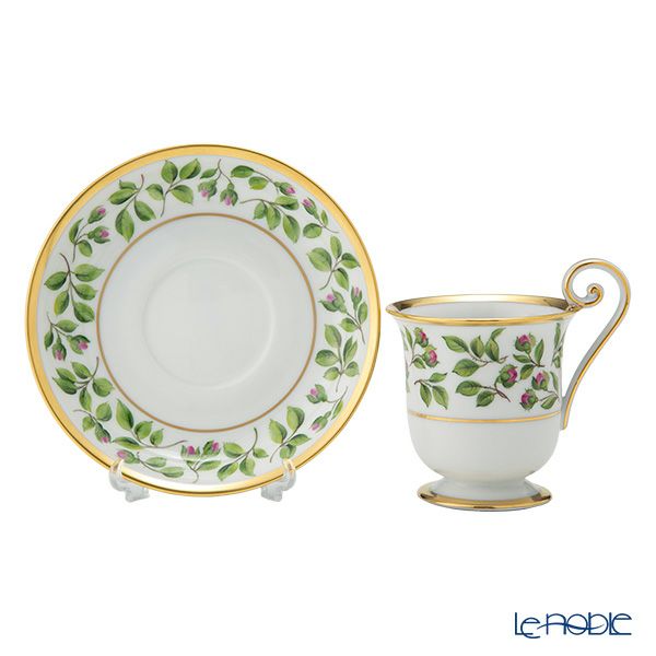 アウガルテン（AUGARTEN） ローズバッド（6706） チョコレートカップ＆ソーサー 80ml（852）