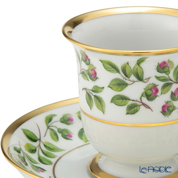 アウガルテン（AUGARTEN） ローズバッド（6706） チョコレートカップ＆ソーサー 80ml（852）