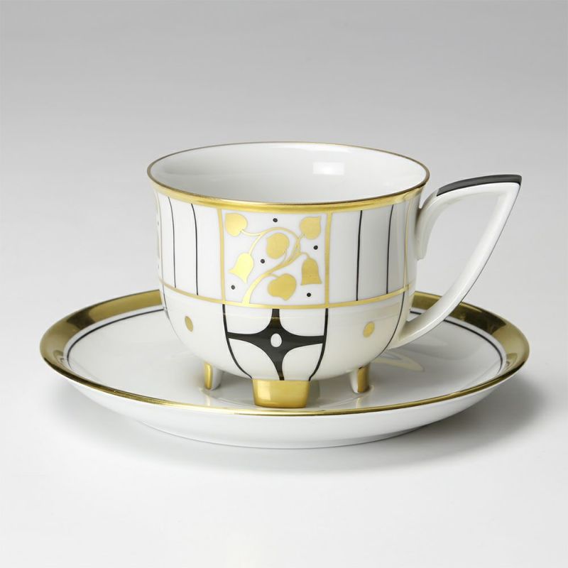 アウガルテン（AUGARTEN） デコヴィエナ ホフマン リッチ（6734R） コーヒーカップ＆ソーサー 200ml（019）