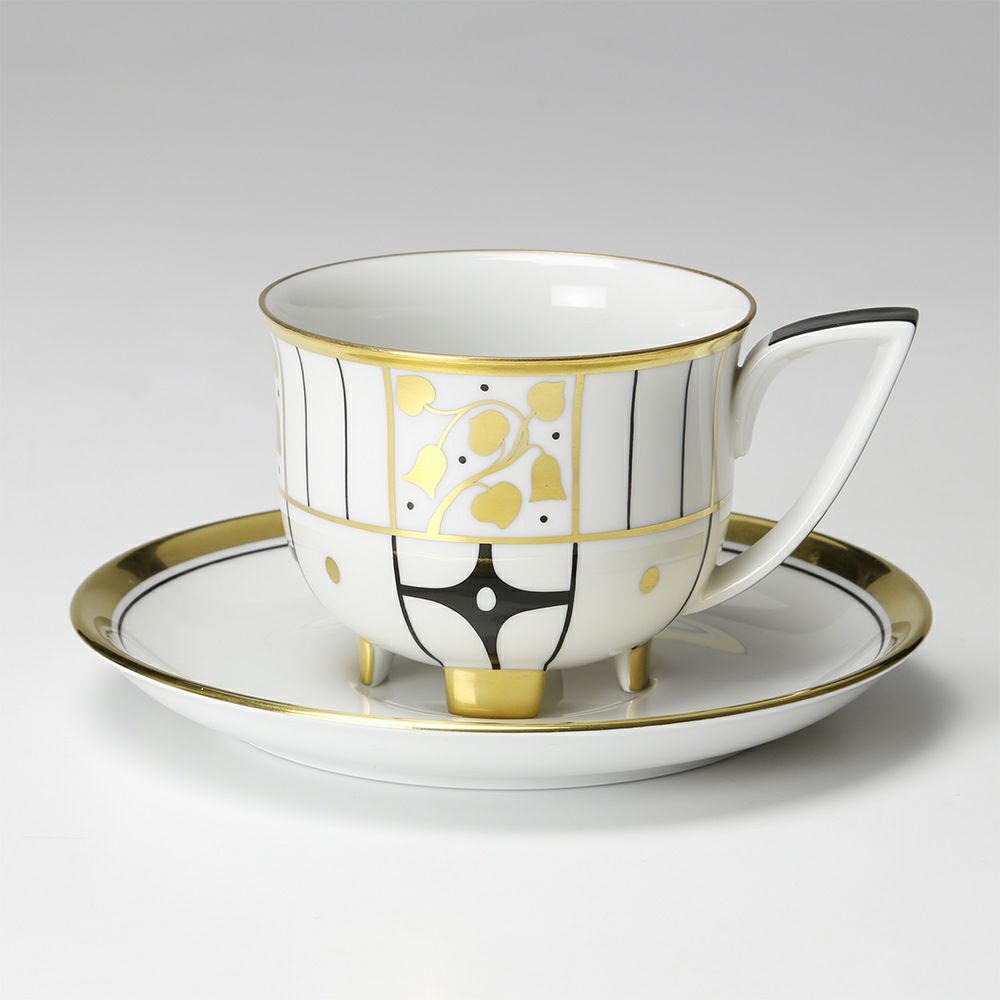 アウガルテン（AUGARTEN） デコヴィエナ ホフマン リッチ（6734R） コーヒーカップ＆ソーサー 200ml（019）