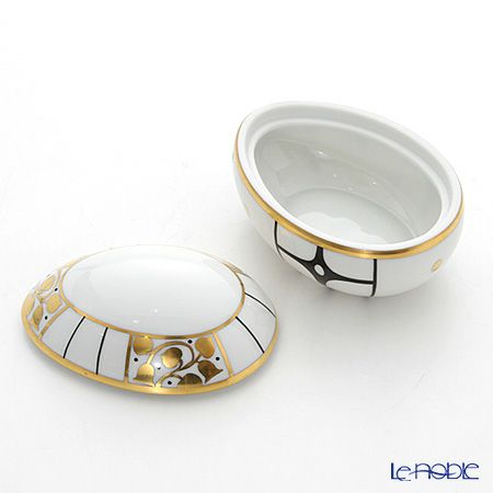 アウガルテン（AUGARTEN） デコヴィエナ ホフマン（6734） エッグシェイプボックス（606）