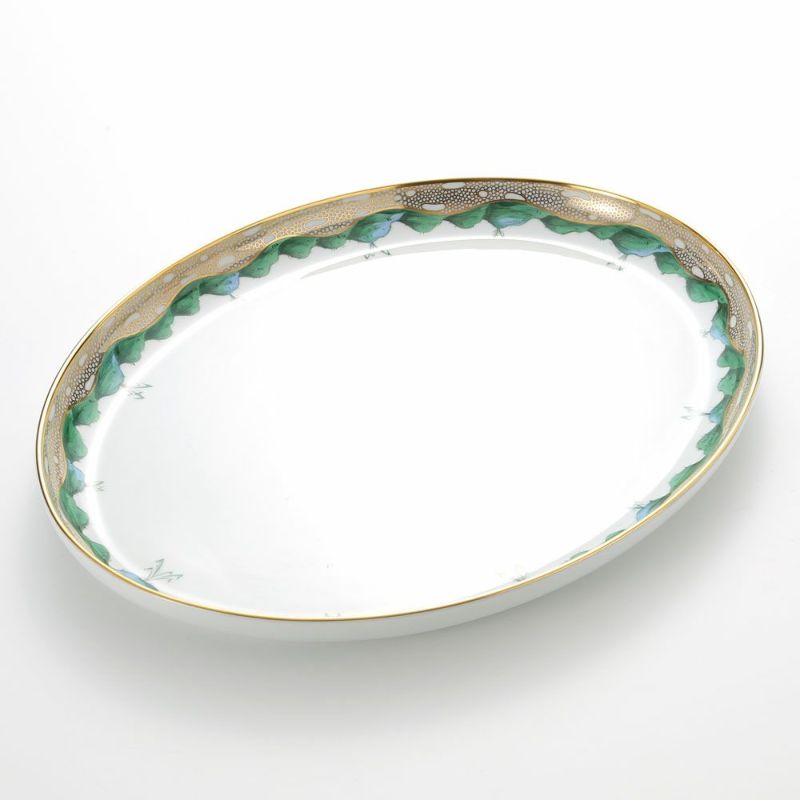 アウガルテン（AUGARTEN） ファンタジーバード（6766） デジュネトレイ 43×33cm（001）