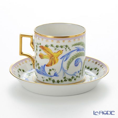 アウガルテン（AUGARTEN） インペリアルガーデン（6771） コーヒーカップ＆ソーサー（098）