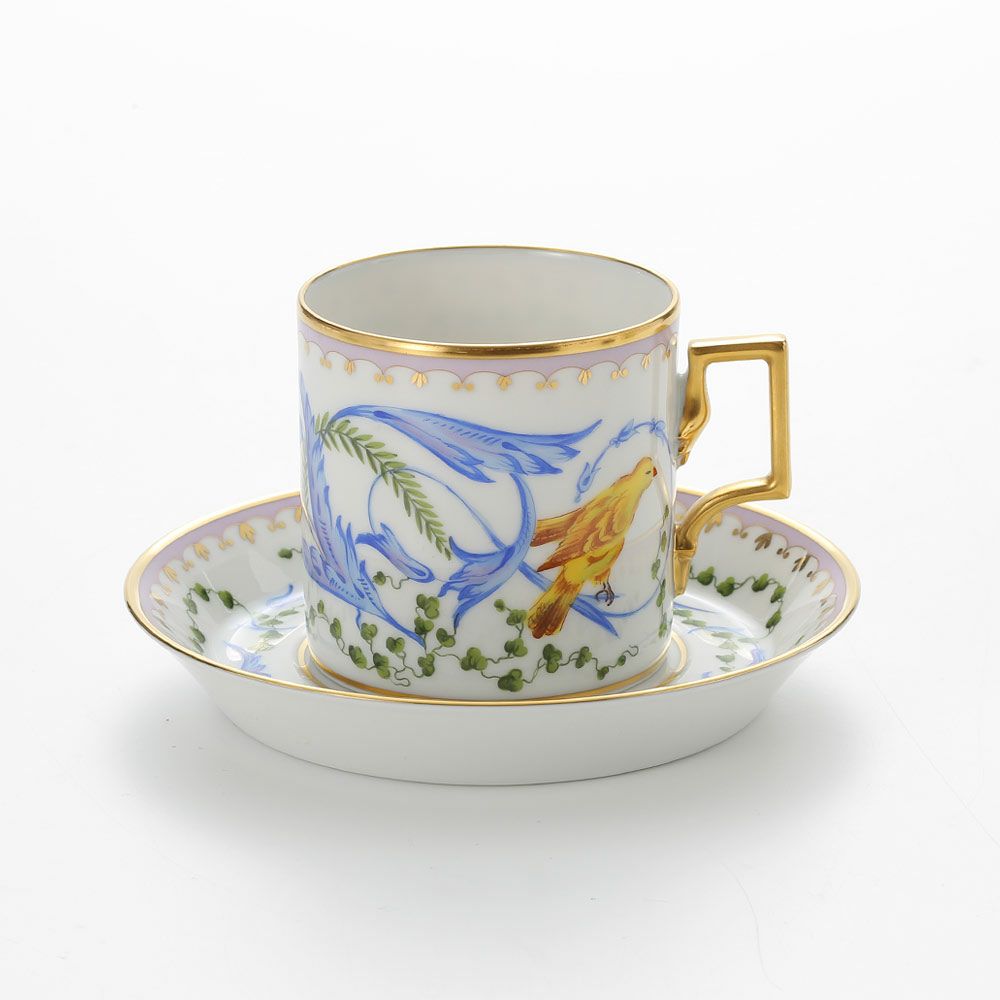 アウガルテン（AUGARTEN） インペリアルガーデン（6771） コーヒーカップ＆ソーサー（098）