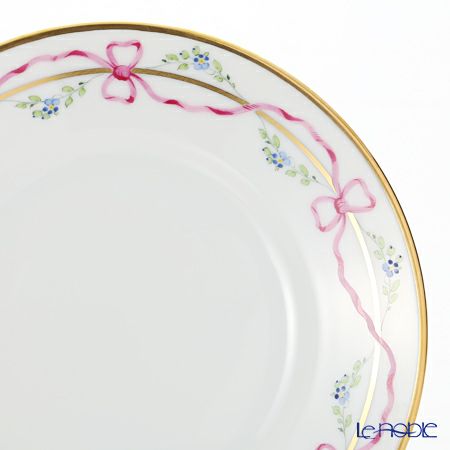 アウガルテン（AUGARTEN） ビーダーマイヤー リボン（6793） BBプレート 16cm（001シューベルトシェイプ）