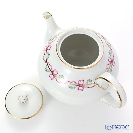 アウガルテン（AUGARTEN） ビーダーマイヤー リボン（6793） ティーポット（L） 1.2L（001）