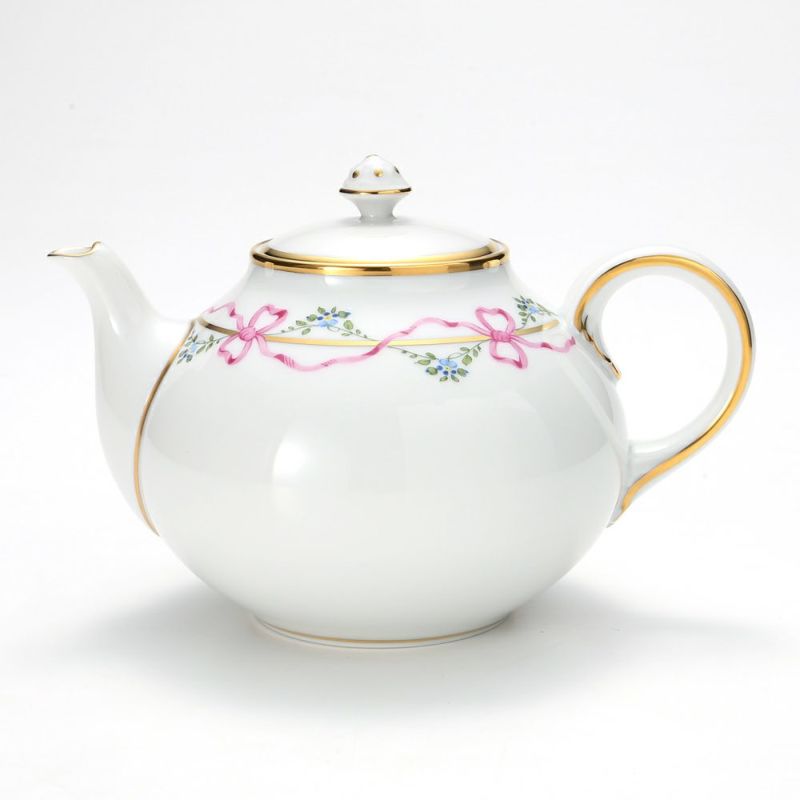 アウガルテン（AUGARTEN） ビーダーマイヤー リボン（6793） ティーポット（S） 600ml（001）