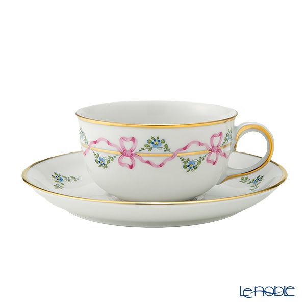 アウガルテン（AUGARTEN） ビーダーマイヤー リボン（6793） ティーカップ＆ソーサー（S） 200ml（001）