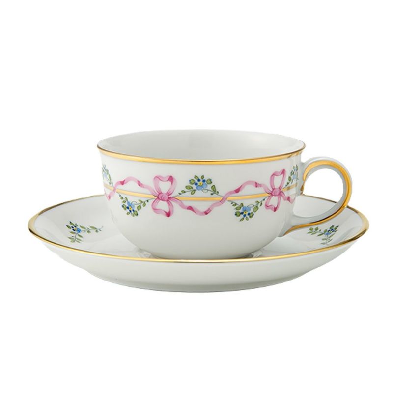 アウガルテン（AUGARTEN） ビーダーマイヤー リボン（6793） ティーカップ＆ソーサー（S） 200ml（001）