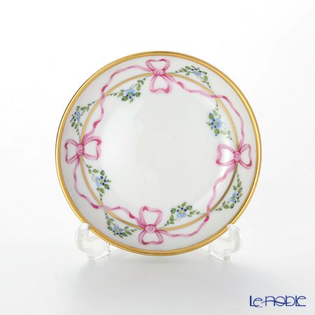 アウガルテン（AUGARTEN） ビーダーマイヤー リボン（6793） ラウンドディッシュ 9cm（069）