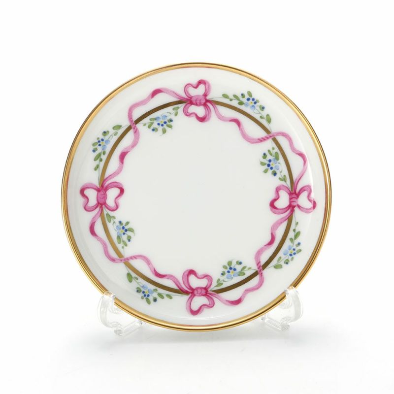 アウガルテン（AUGARTEN） ビーダーマイヤー リボン（6793） コースター 9cm