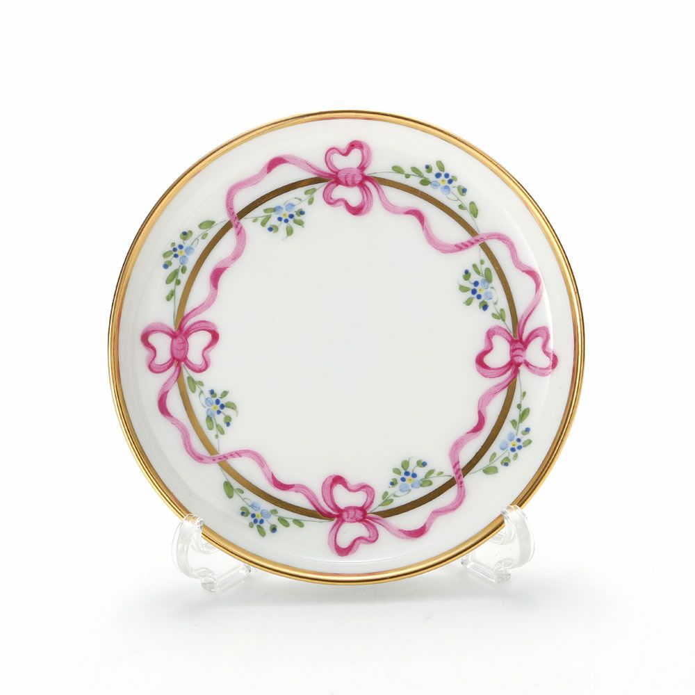 アウガルテン（AUGARTEN） ビーダーマイヤー リボン（6793） コースター 9cm