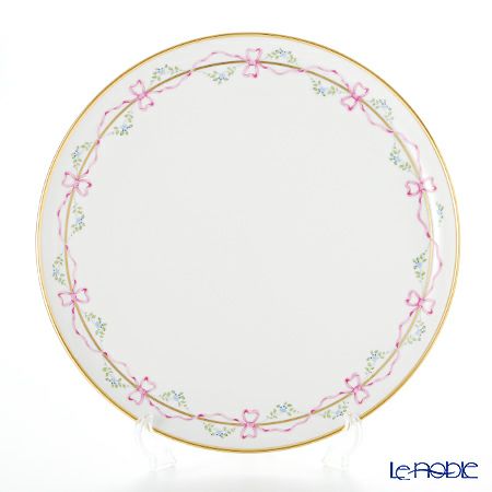 アウガルテン（AUGARTEN） ビーダーマイヤー リボン（6793） ケーキプレート 30cm（649）