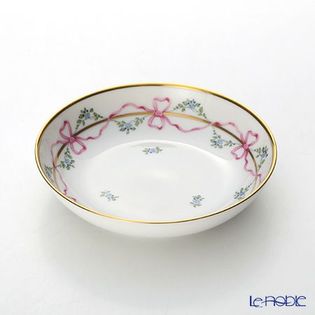 アウガルテン（AUGARTEN） ビーダーマイヤー リボン（6793） ラウンドディッシュ 12.5cm（069）