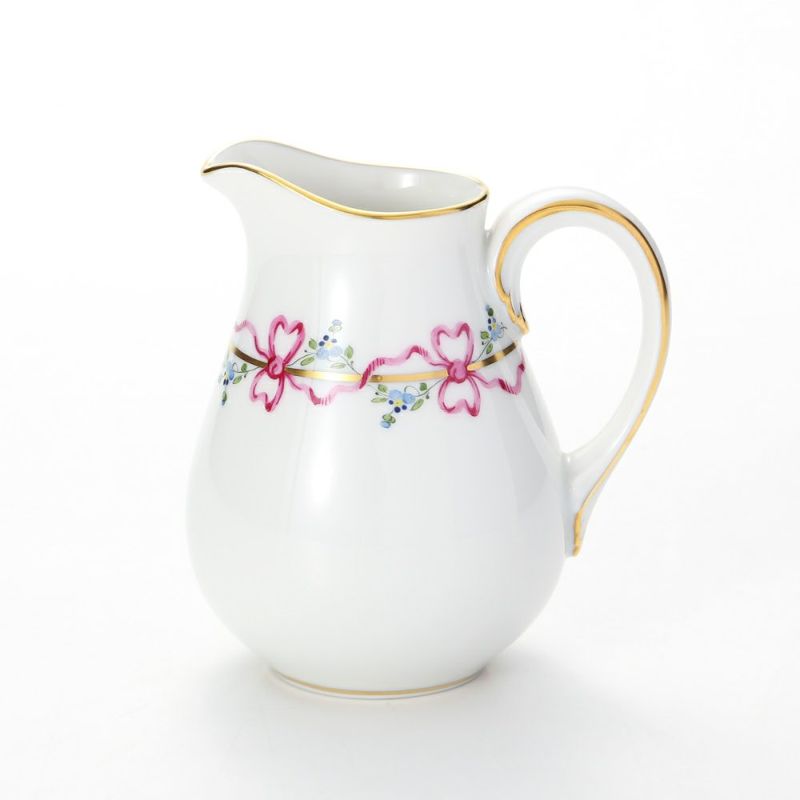 アウガルテン（AUGARTEN） ビーダーマイヤー リボン（6793） クリーマー（L） 0.15L（001）