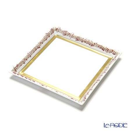 アウガルテン（AUGARTEN） ピアノソナタ310（6859） 大角皿