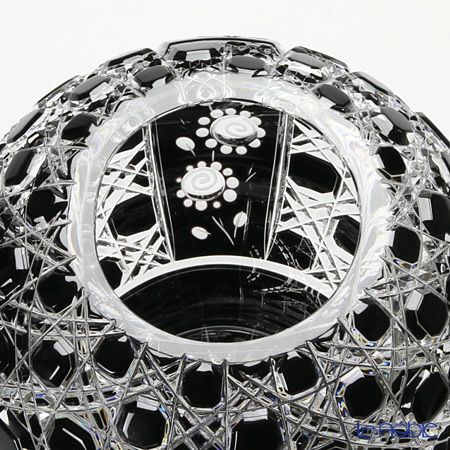 マイセン（Meissen） マイセンクリスタル 花瓶（ブラック） 15cm 140／18BK