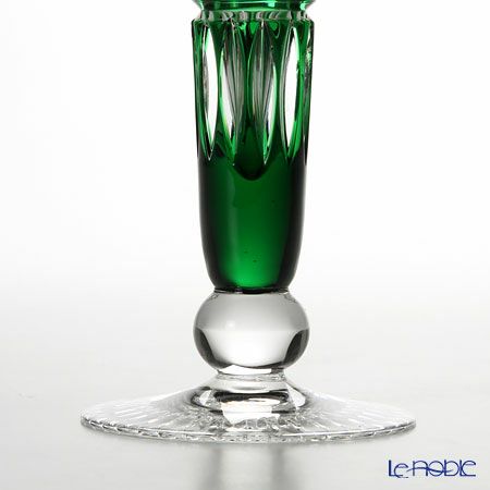 マイセン（Meissen） マイセンクリスタル 一輪挿し 23cm（グリーン） MF0／1024／23G